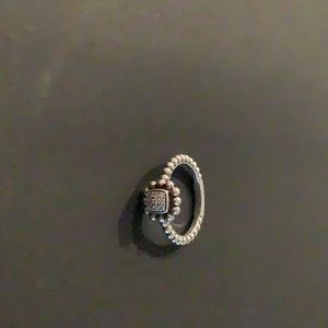 Lagos Caviar Spark Diamond Ring Gently worn